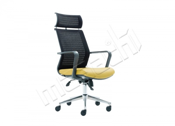 Vegas Makam Koltuğu (Siyah/Krom)